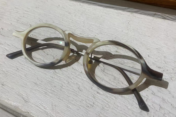 Rigards marble frame sequin glasses RG0102